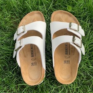 Birkenstock Arizona BS white regular fit 36 women